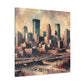 "Urban Symphony: Minneapolis" - Canvas