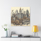 "Cincinnati's Gilded Brilliance" - Canvas