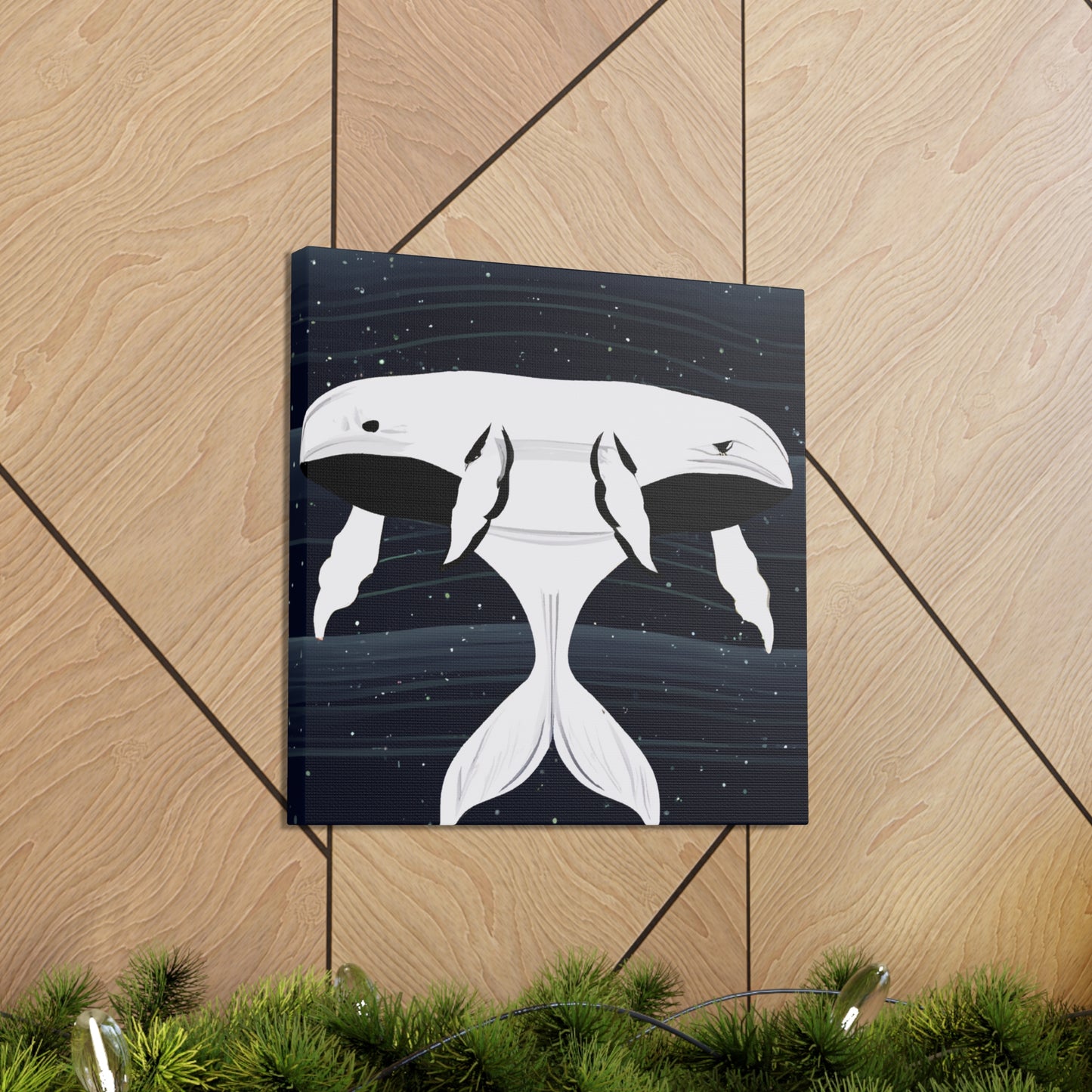 Bowhead Whale Majestic Rise - Canvas