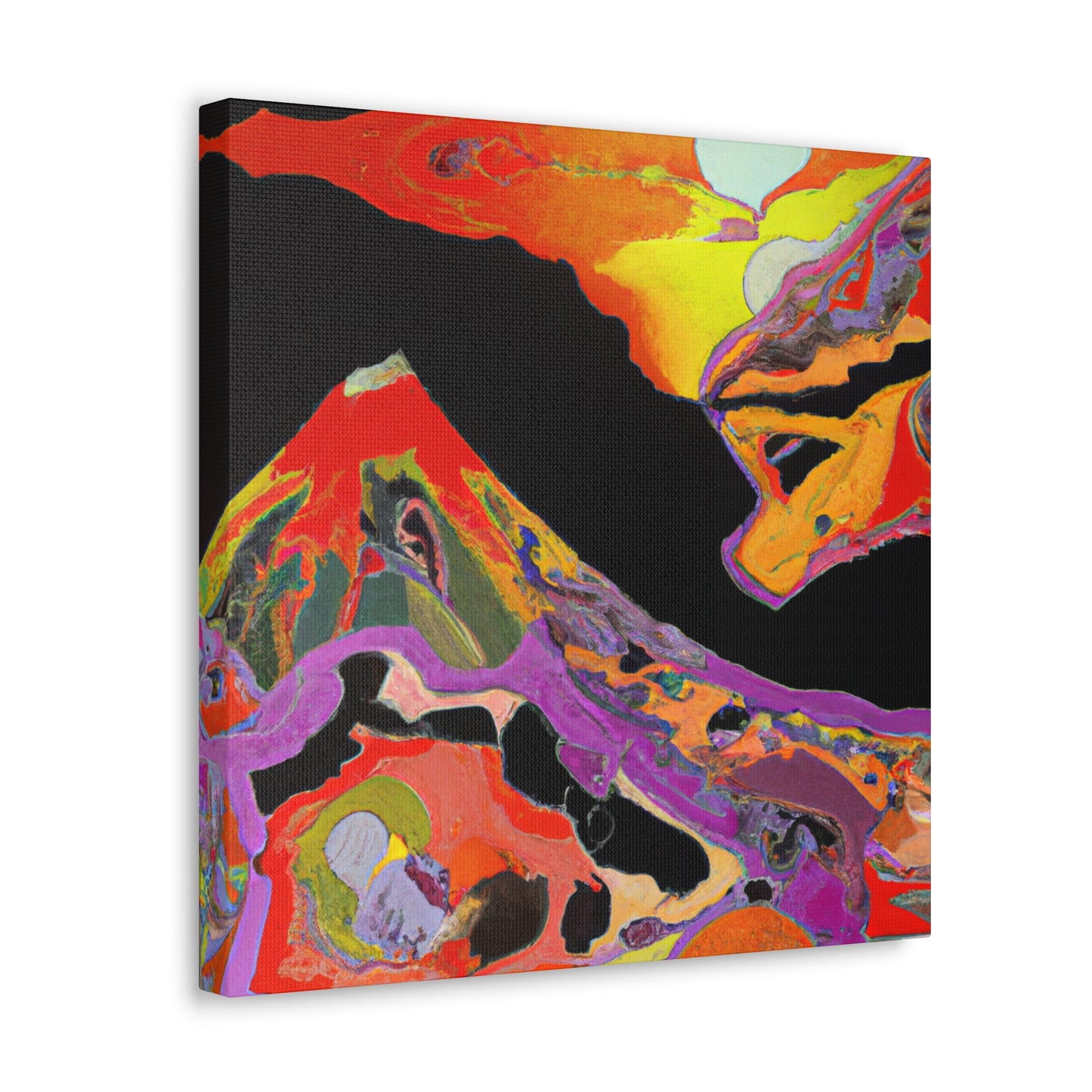 Volcano of Firestorm - Canvas