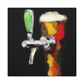 Bar Tap in Glass - Canvas