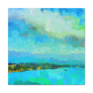 "Bay at Sunset Splendor" - Canvas