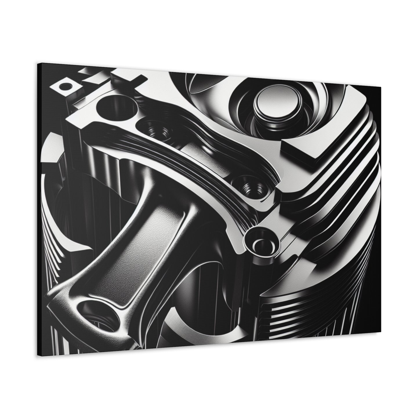 "Piston's Prism of Motion" - Canvas