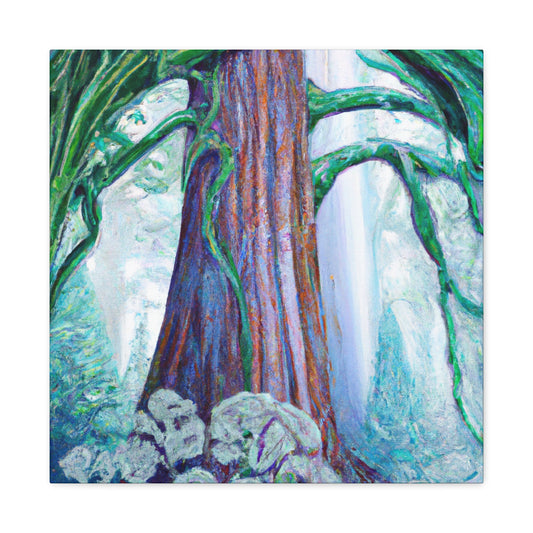 "Majestic Sequoia Trees" - Canvas