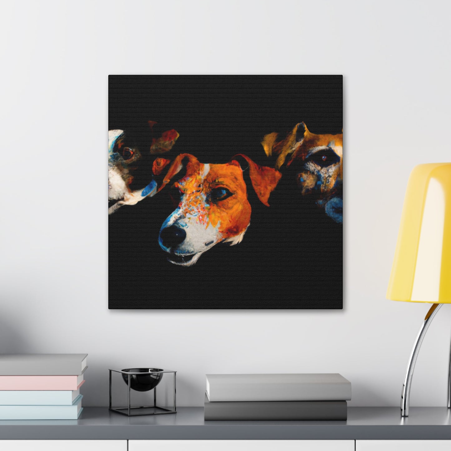 Life with Jack Russell - Canvas