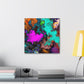 Radiating Hues Melody - Canvas