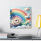 Whimsical Skies Unbound - Canvas