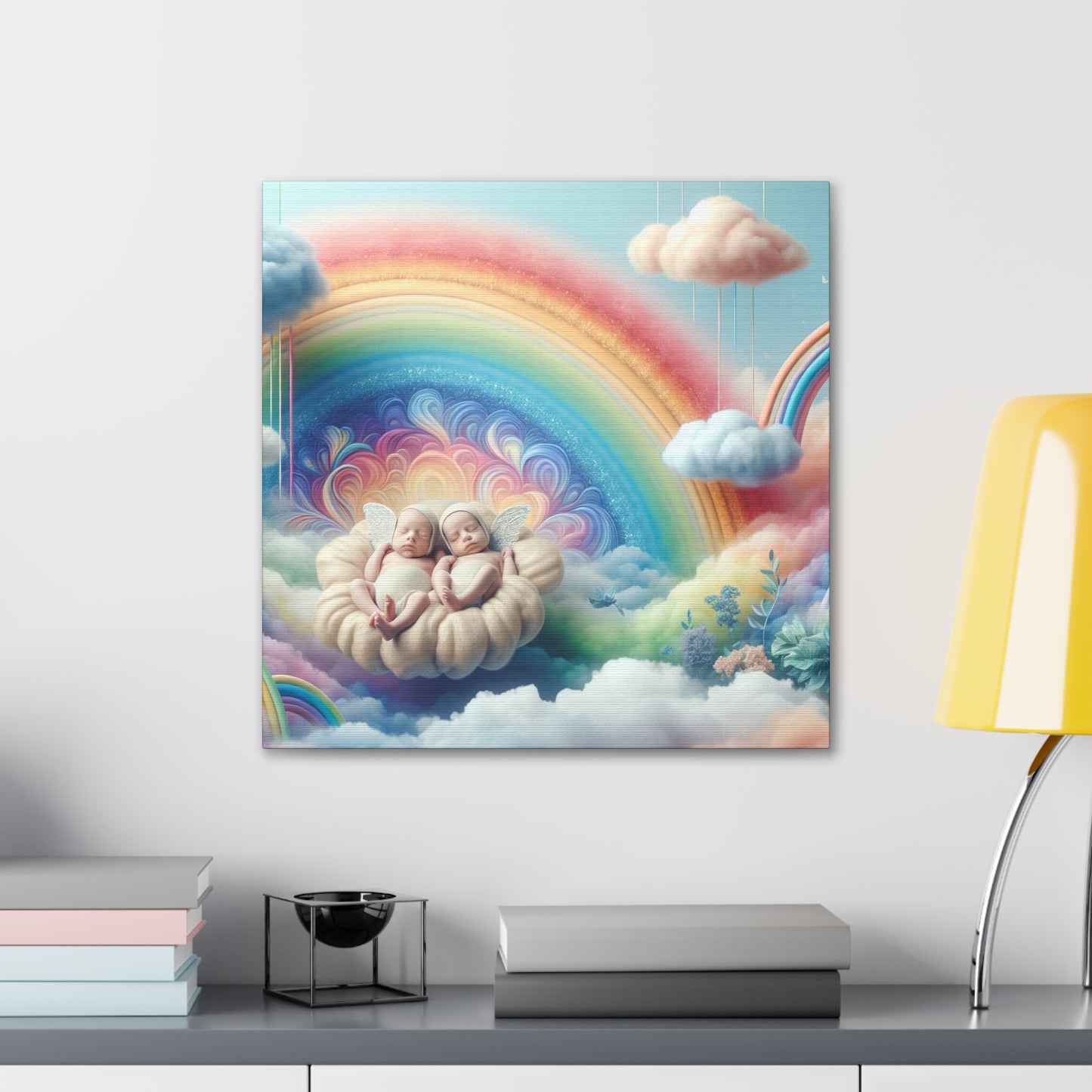 Whimsical Skies Unbound - Canvas