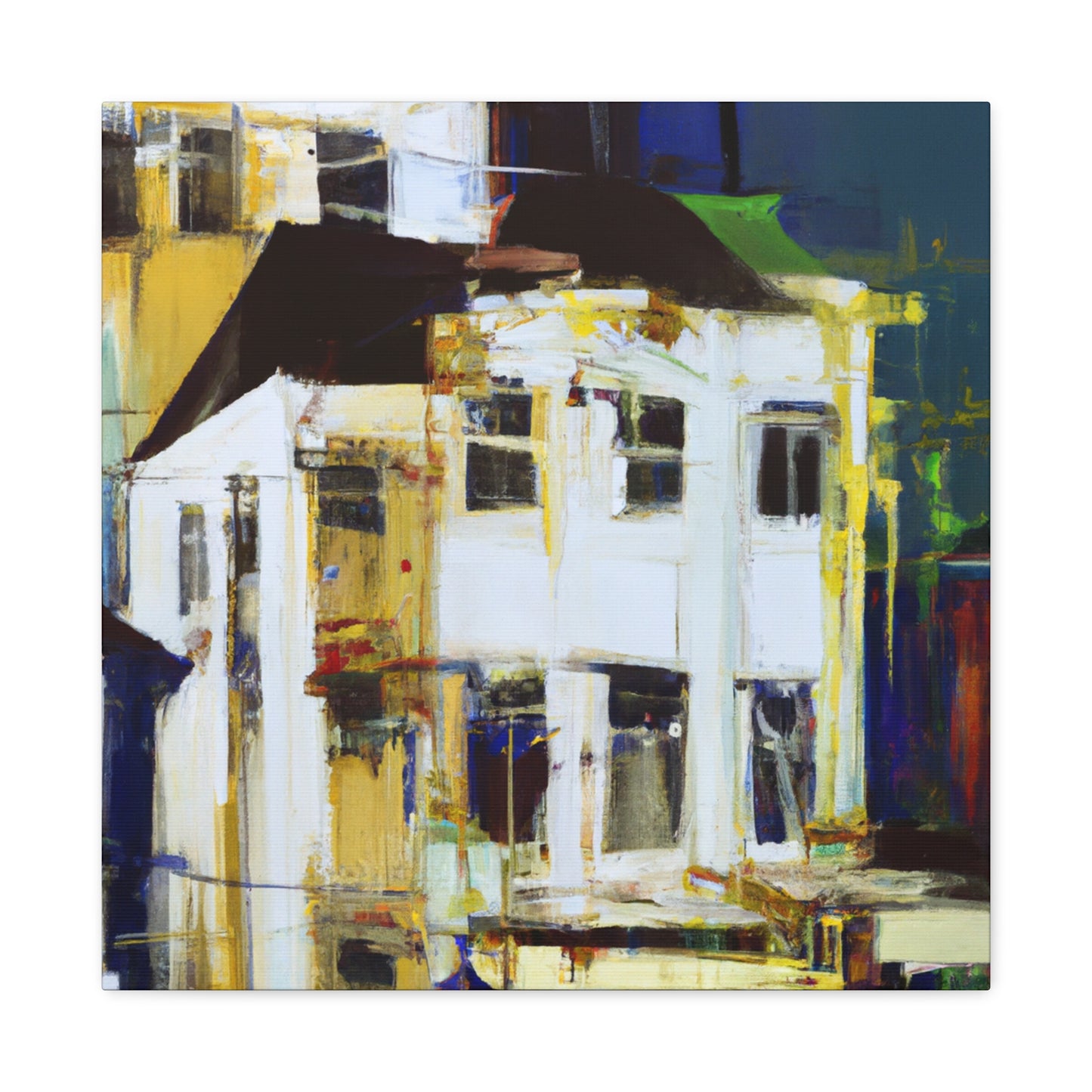 Georgian Expressionist Vibes - Canvas