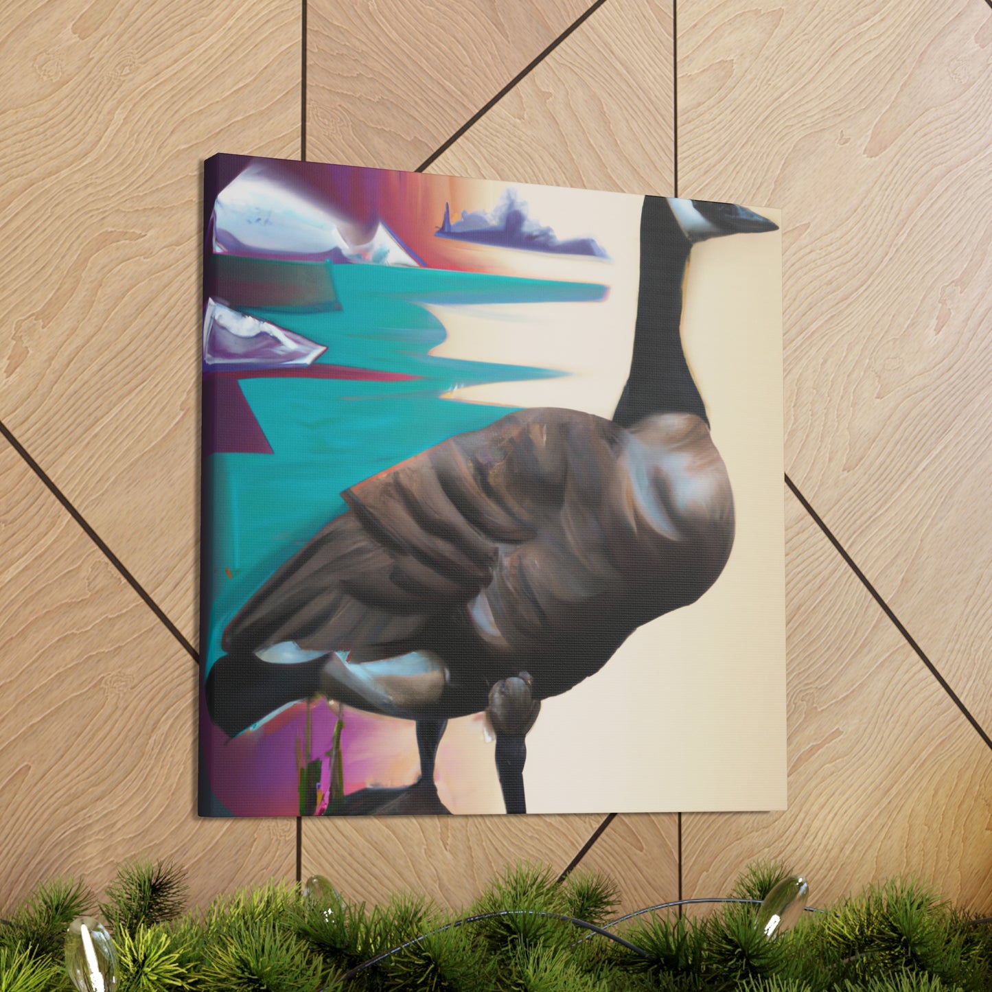 "Goose's Surreal Dream" - Canvas