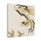 Iguana Tango Abstract - Canvas