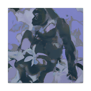 Gorilla Majesty Illuminated - Canvas