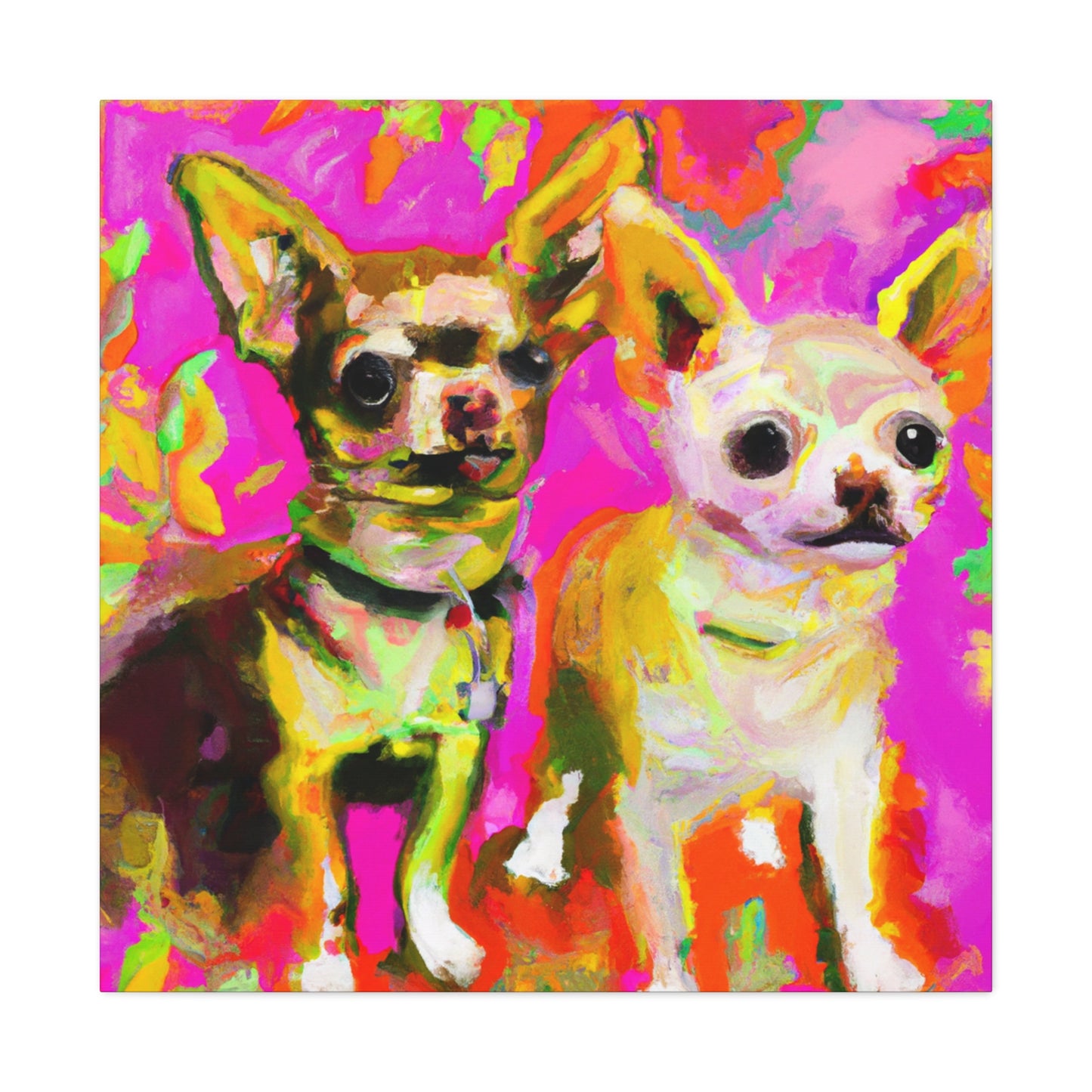 Chihuahua Impressionism - Canvas