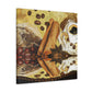 Coffee Drinking Beauty - Canvas