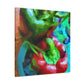 Peppers in Impressionism - Canvas