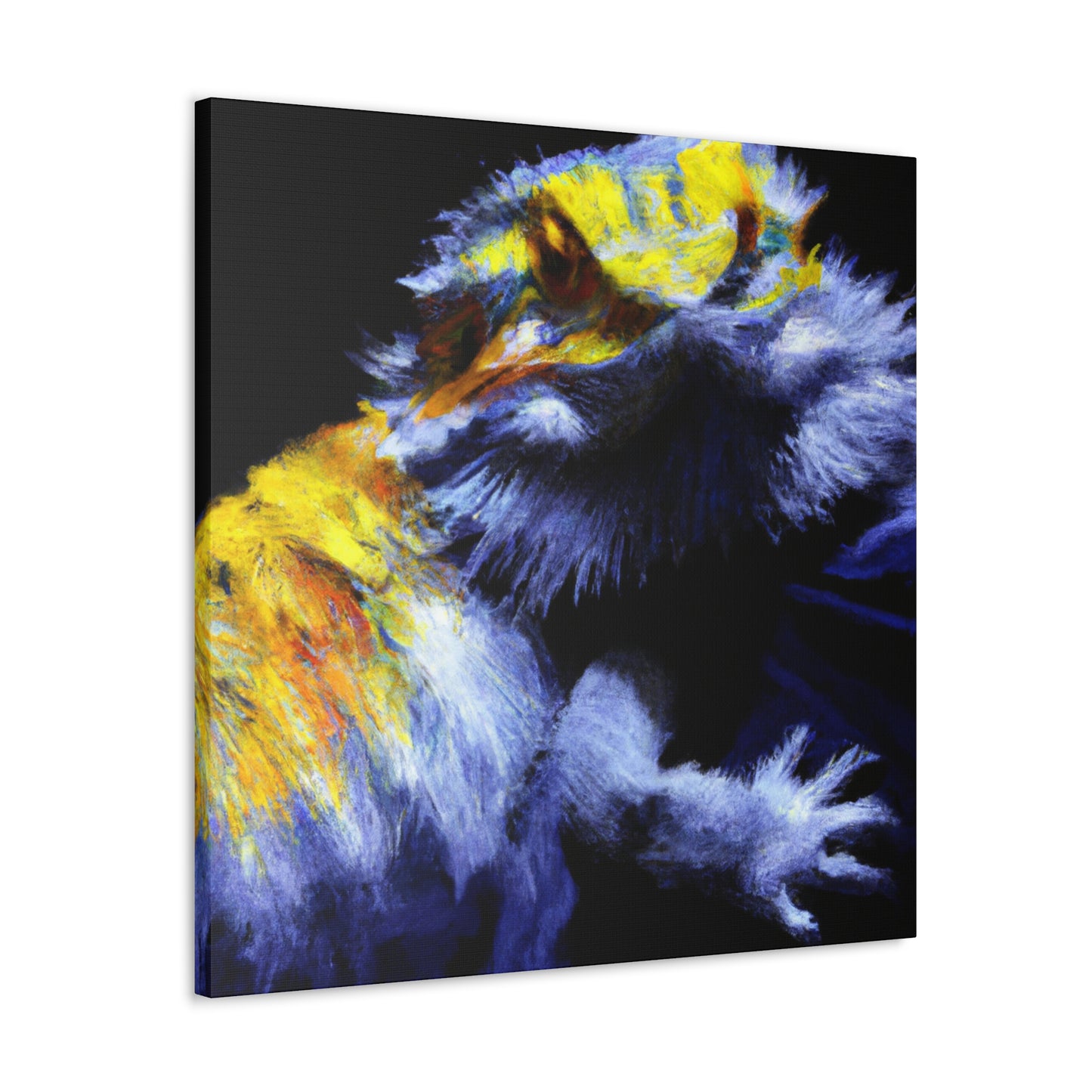 "Bearded Dragon Brilliance" - Canvas