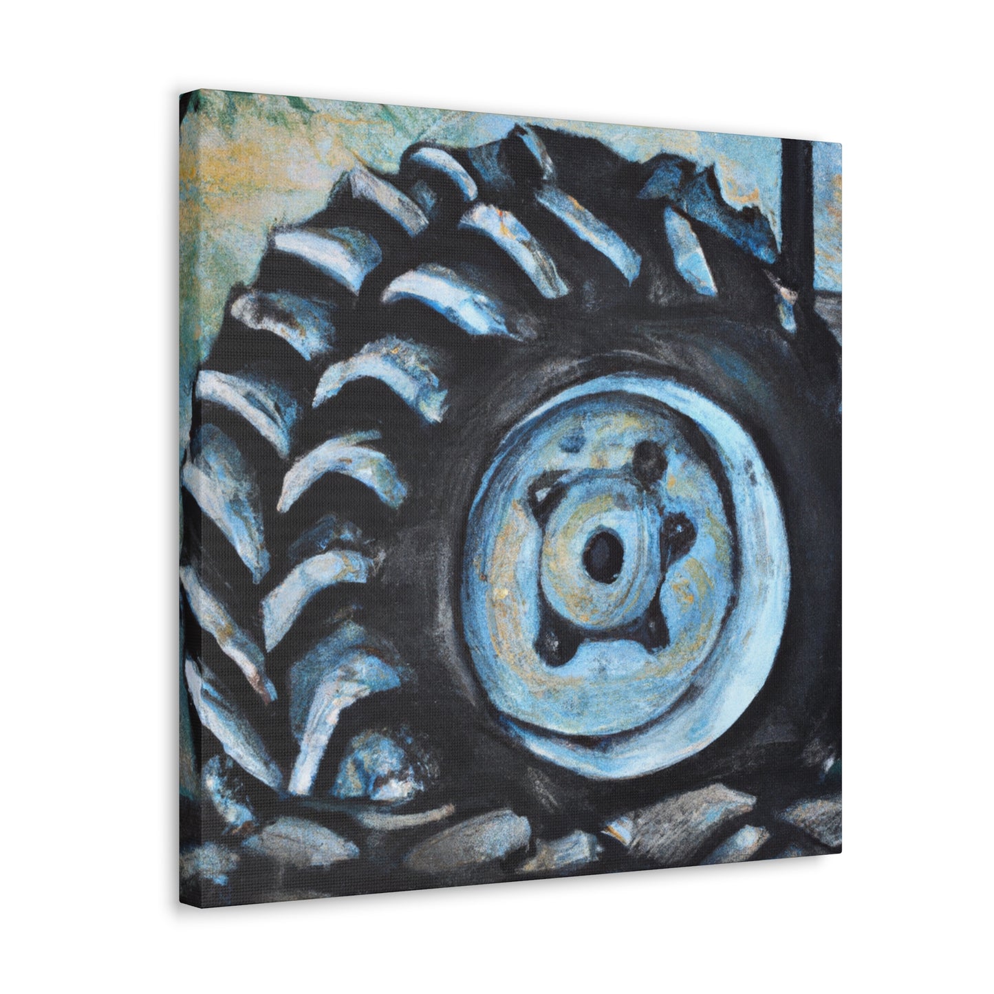 Gigantic Tractor Tire - Canvas