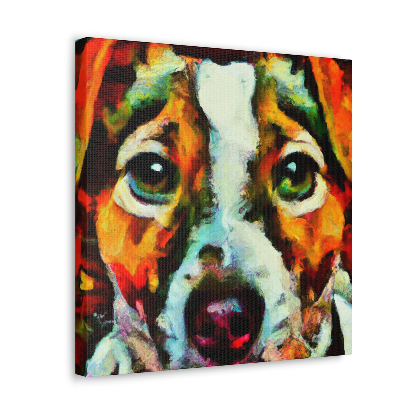 "Jack Russell Terrier Vista" - Canvas