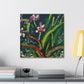 "Orchid in Moonlight Glow" - Canvas