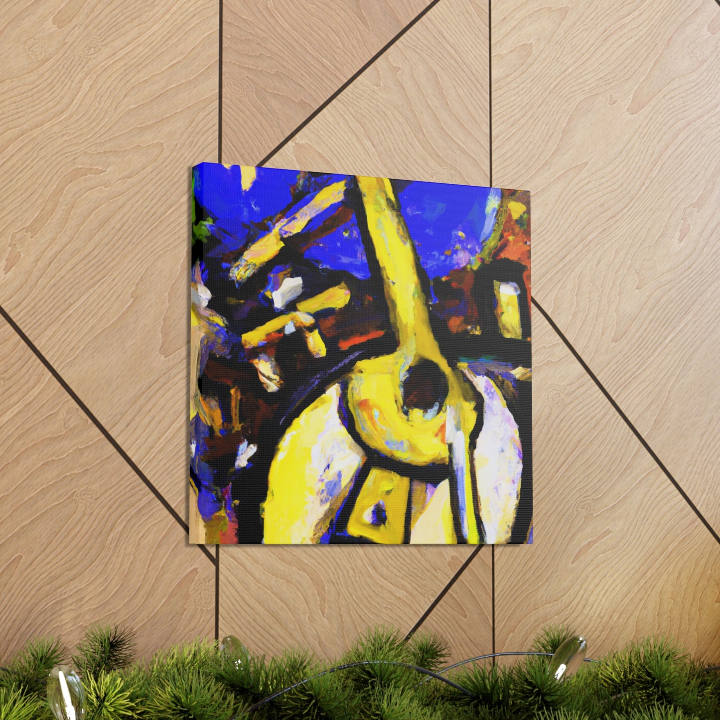 Banjo in Abstractions - Canvas