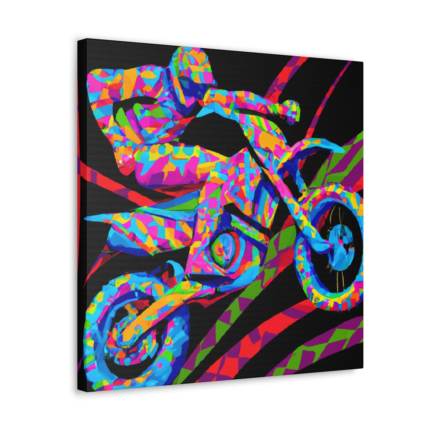 Motocross Roaring Twenties - Canvas