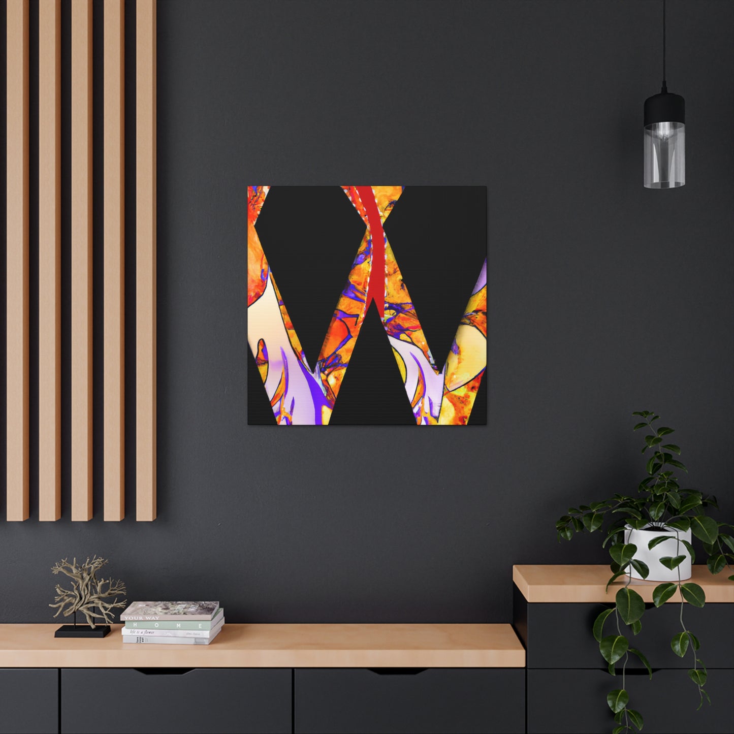 Dreamy Windspiral - Canvas