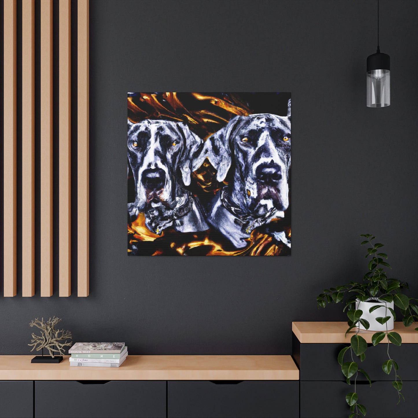 Great Dane in Dreamland - Canvas