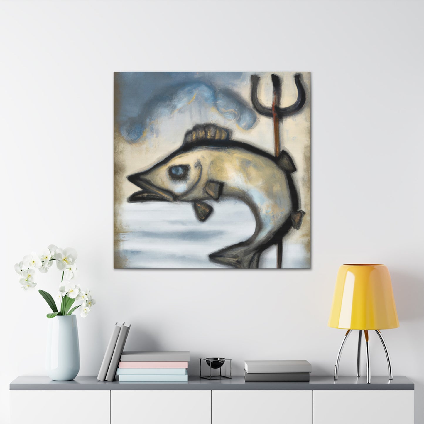 "Walleye of Surrealism" - Canvas