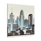 "Serene City: Raleigh Elegance" - Canvas