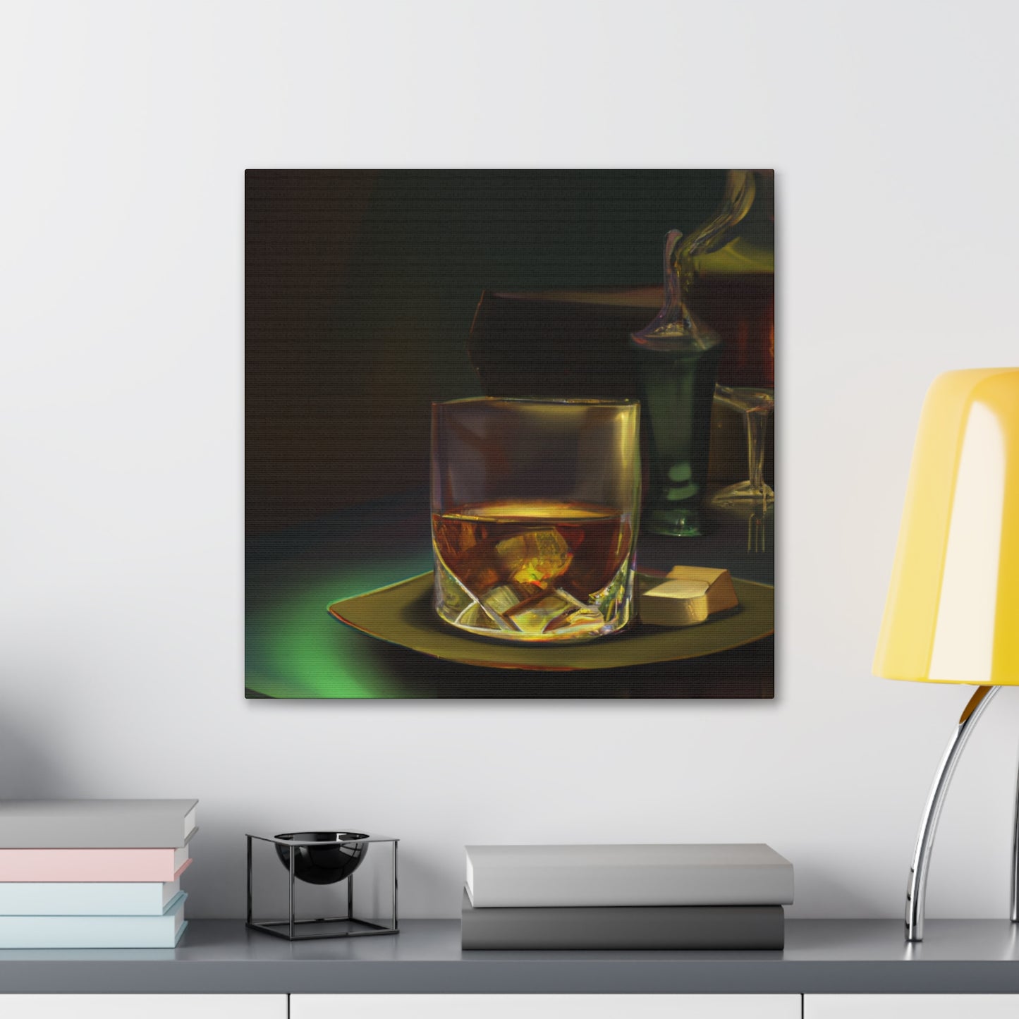 "Booze and Bar Rooms" - Canvas