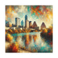 Emerald Echoes of Austin. - Canvas