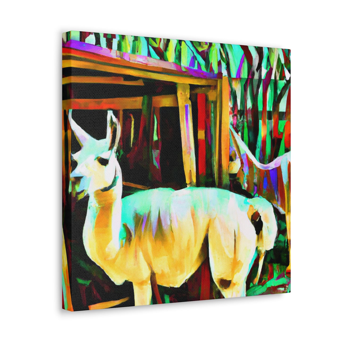 Llama's Lurid Liberation - Canvas