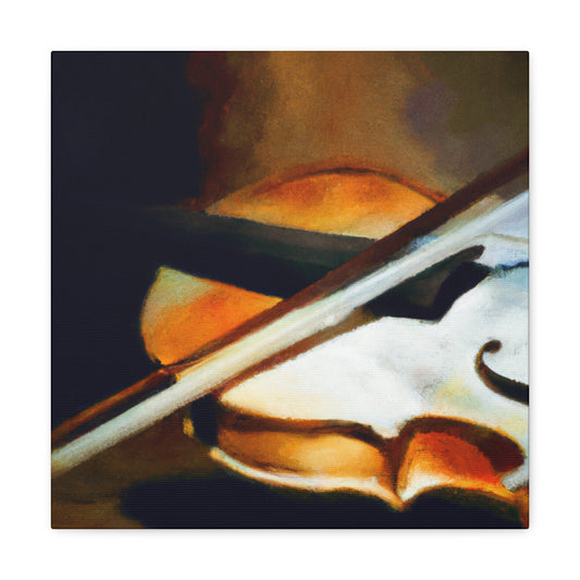 "Violin Elegance Melody." - Canvas