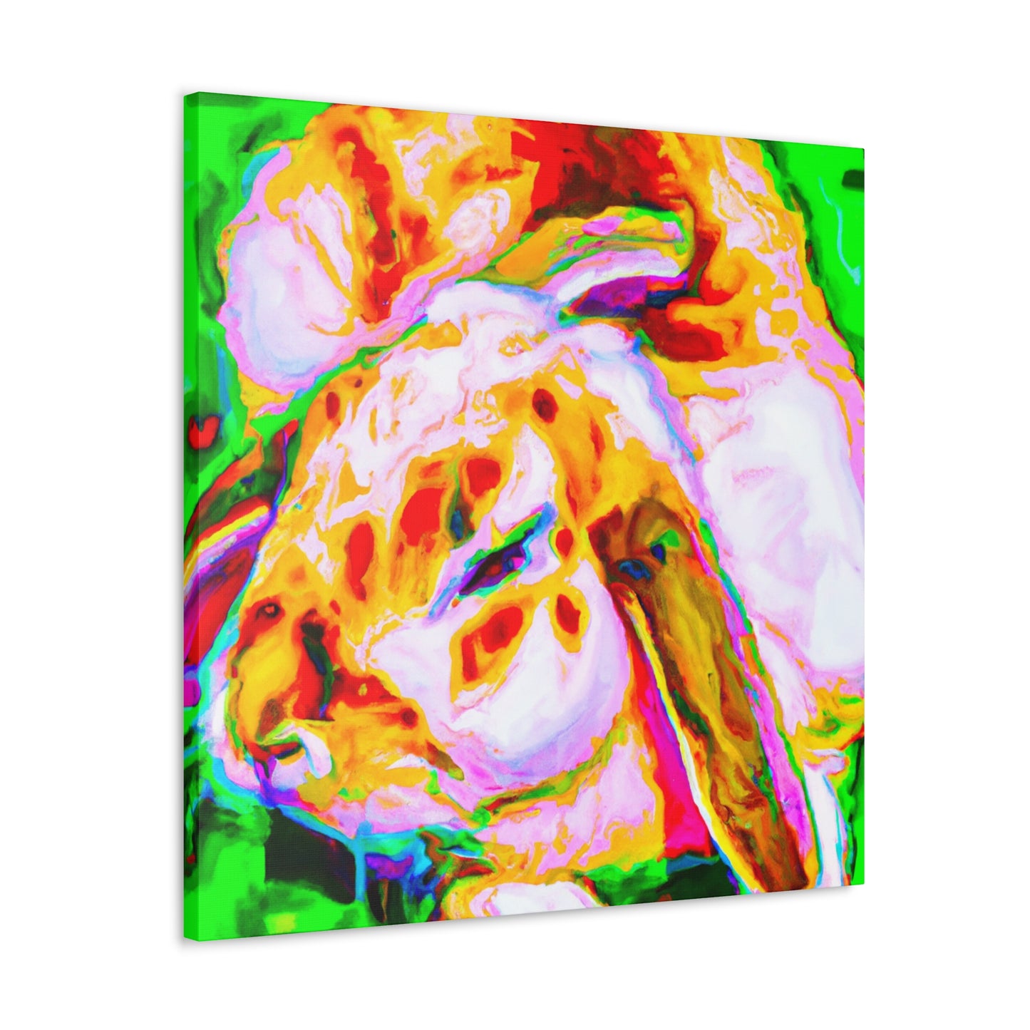 Rabbit in Reflection - Canvas