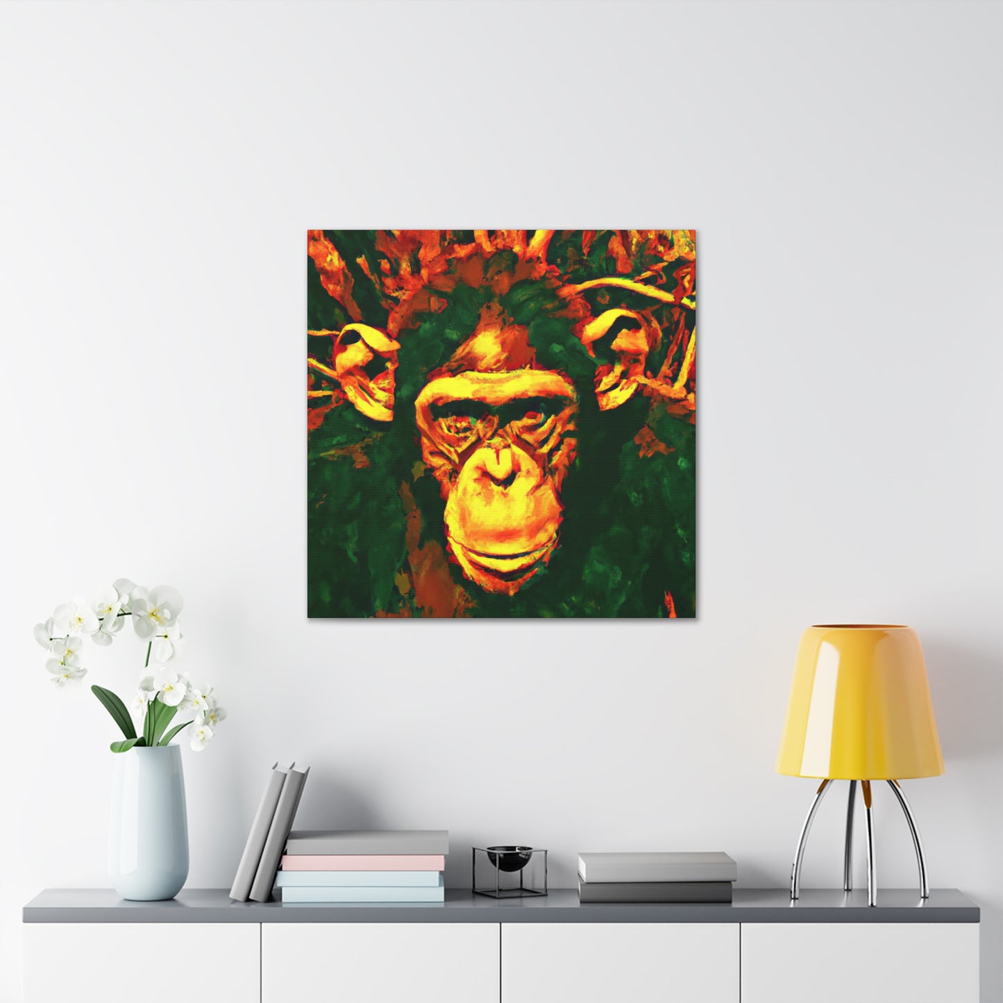 Chimps in the Sky - Canvas