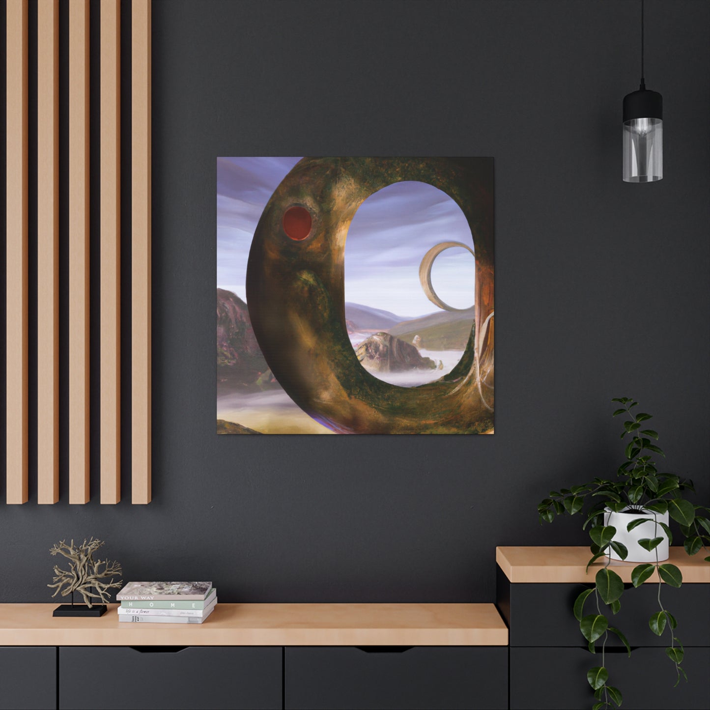 O's Unfolding Universe - Canvas