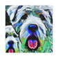 "Majestic White Great Pyrenees" - Canvas