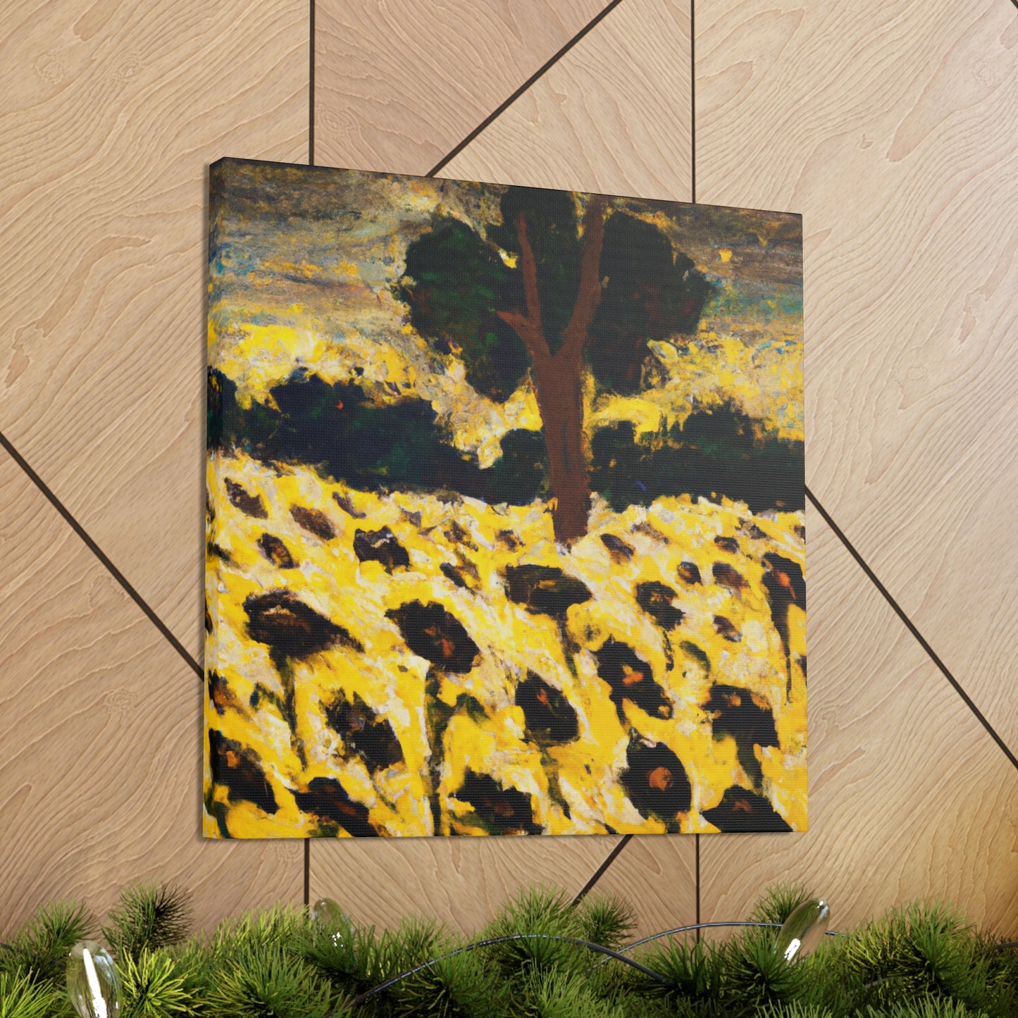 "Sunflower's Brilliant Beauty" - Canvas