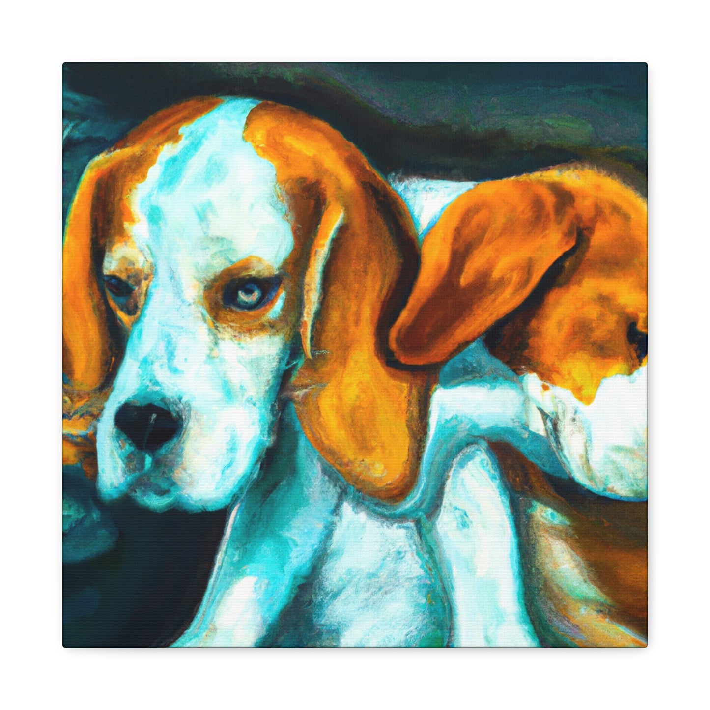 Beagle in Surrealism - Canvas