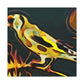 "American Goldfinch Hues" - Canvas