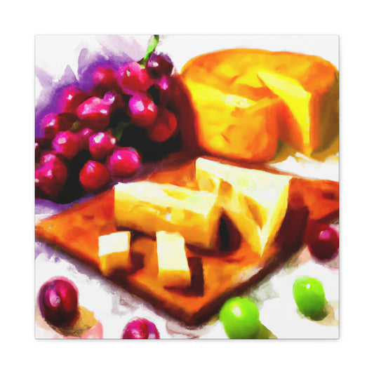 Cheese Grapes Harmony - Canvas