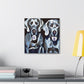 Weimaraner Wonderment. - Canvas