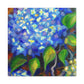 "Hydrangea's Splendid Bloom" - Canvas