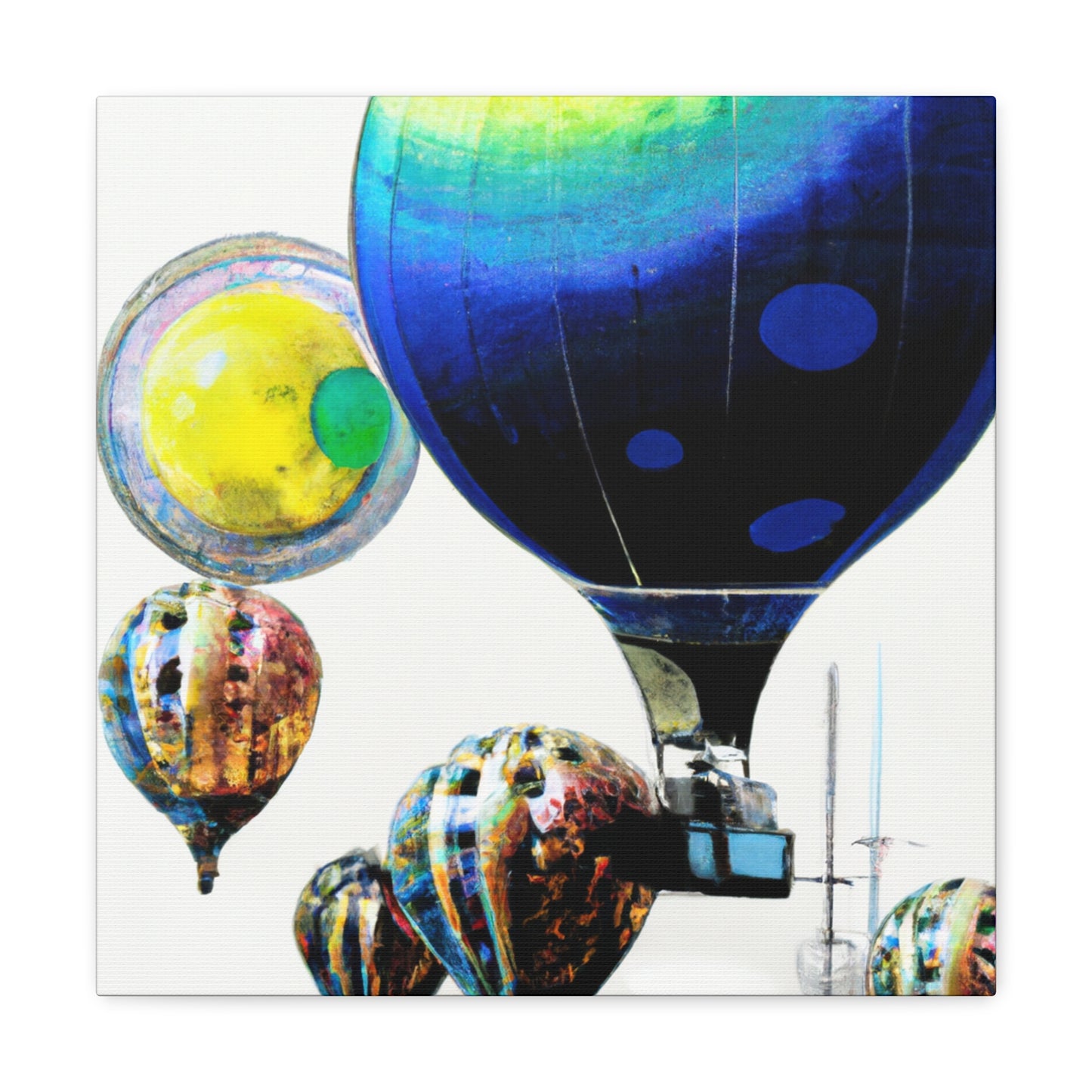 "Skyviews in Balloons" - Canvas