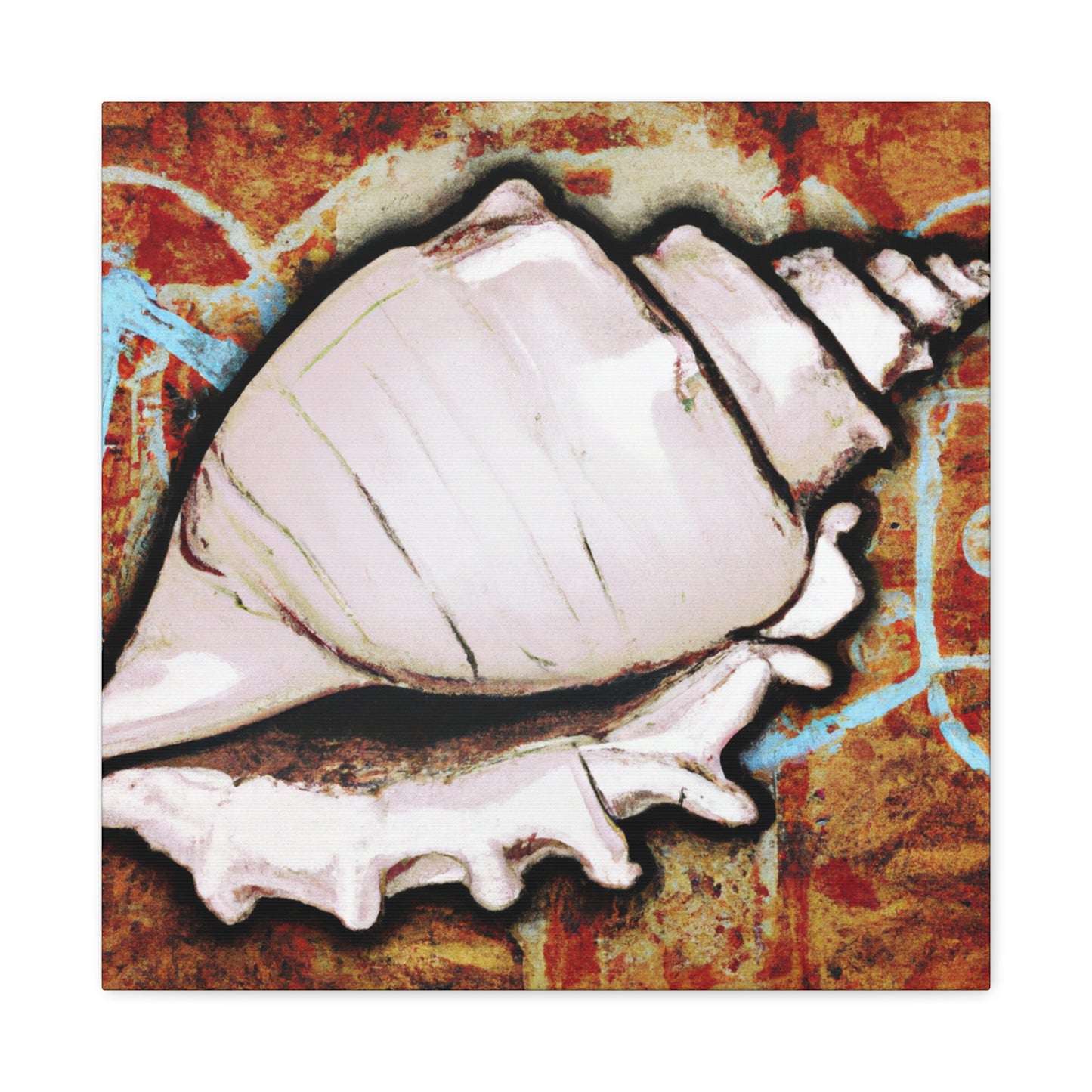 Sea Shell Splendor - Canvas