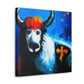 Yak in Abstract Form - Canvas