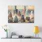 "Serene Simplicity: Austintopia Unveiled" - Canvas