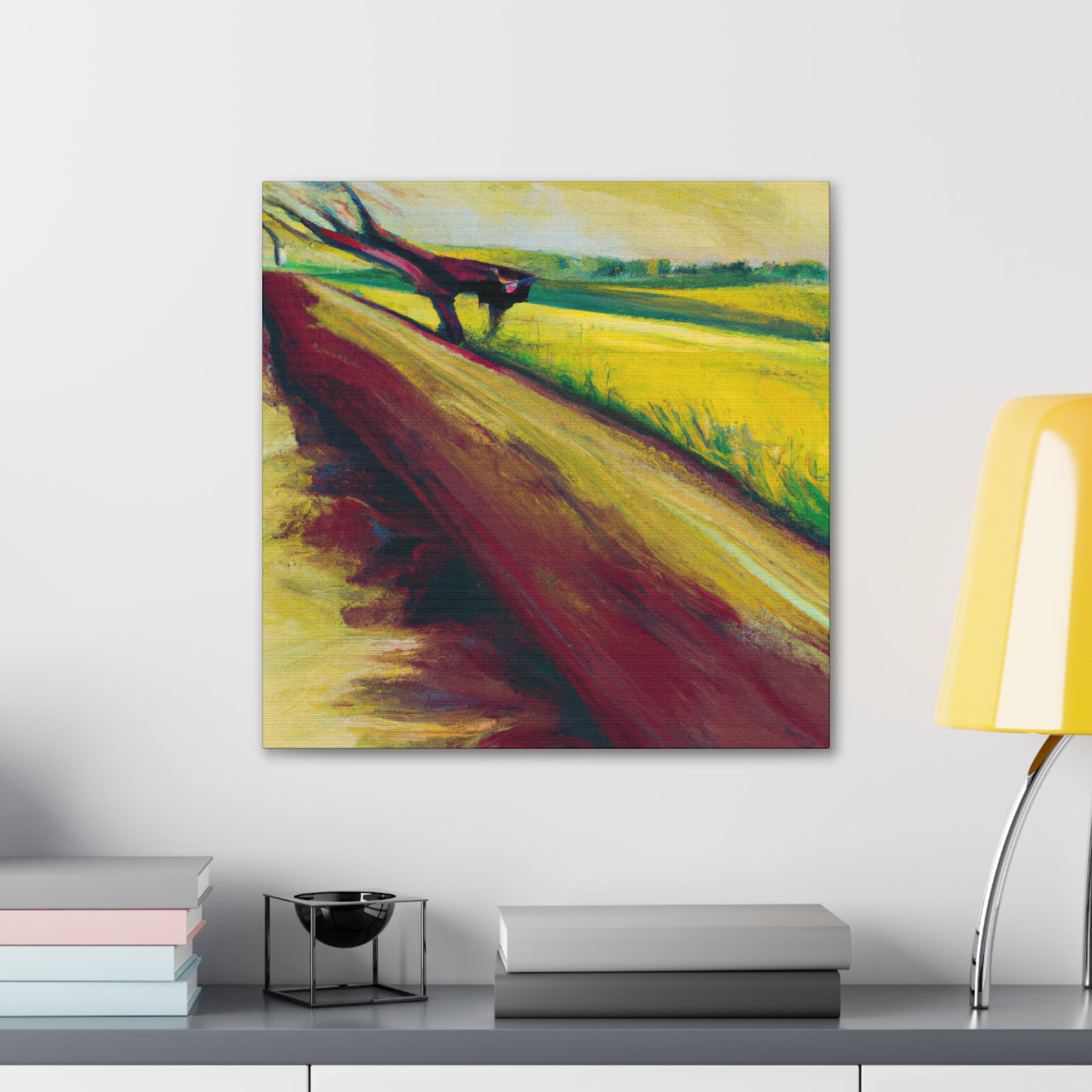 Country Road Dreamscape - Canvas