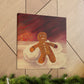 Gingerbread Man Dreamscape - Canvas