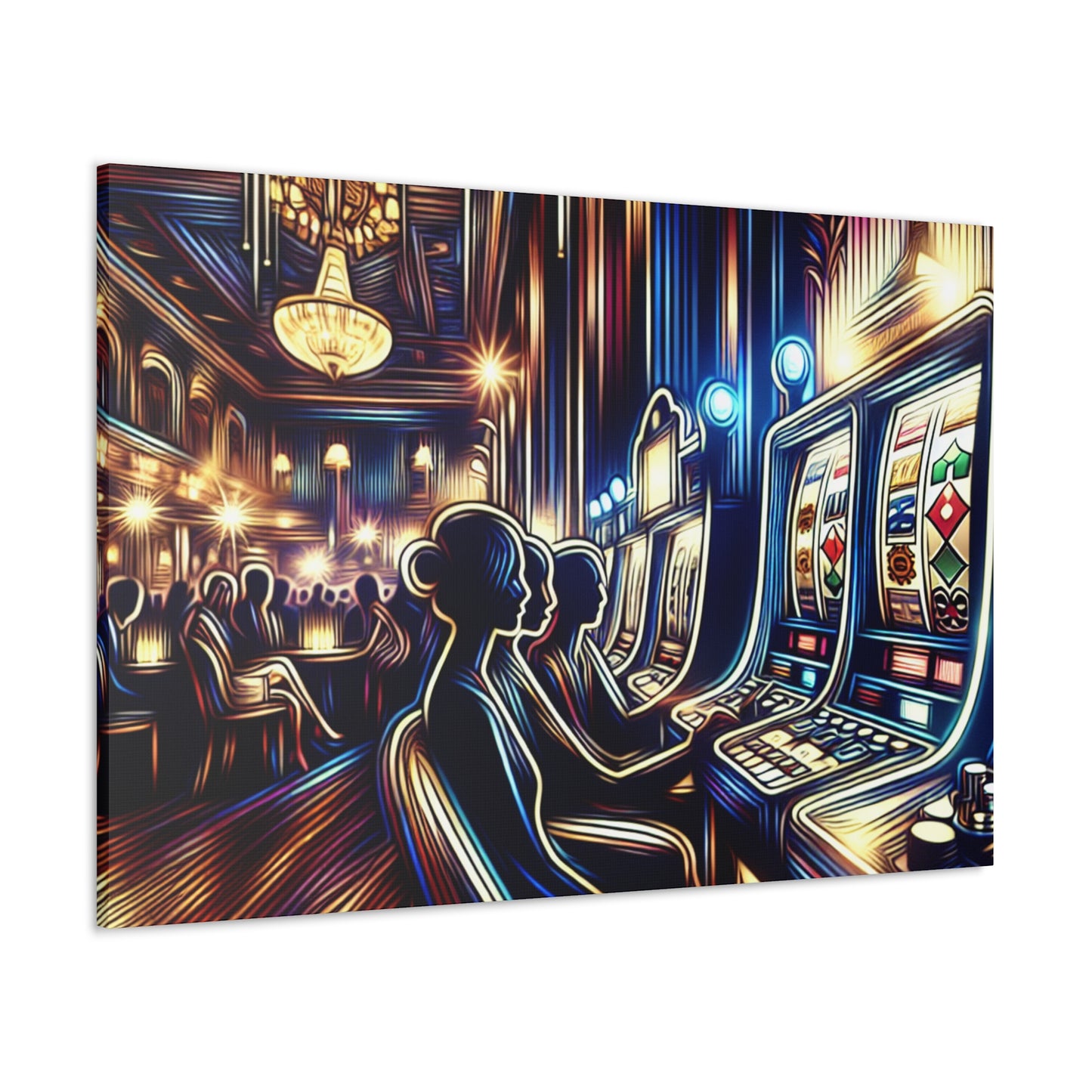 "Gambling Mirage" - Canvas